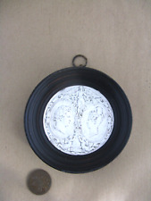 Antique plaster cast medallion