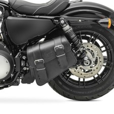 Solo-Saddlebag Craftride Montana 8l w. metal plate and support right side