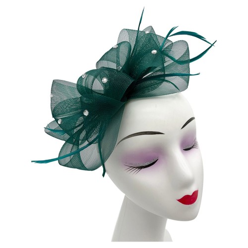 Women mesh bow fascinator - women's,