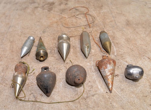 Vintage antique plumb - 10,