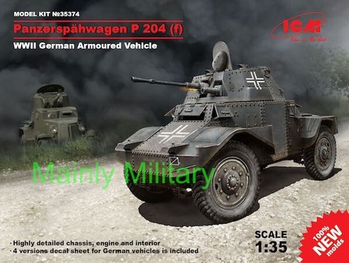 Icm panzerspahwagen p 204 - icm,