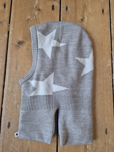 Molo grey knit - star, balaclave