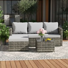 BIRCHTREE Rattan Garden