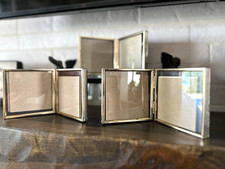 Lot of 3 vtg Brass Picture