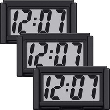 3 Pieces Mini Digital Clock