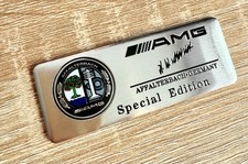 AMG Tree Black Silver BADGE Decal Emblems Adhesive Sticker For All Model