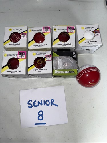Cricket balls 8 senior - ,