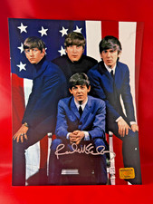 PAUL MCCARTNEY Signed Photo  8x10 Classic Beatles  w/COA (GOLDEN)