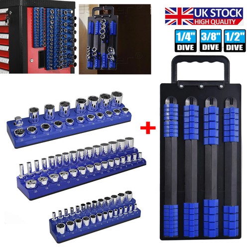 Magnetic socket rail - socket, tray