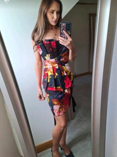Ted baker floral strapless - baker,