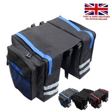 Waterproof Double Panniers Bag Bike Bicycle Cycling Rear Seat Trunk Rack Pack 1X
