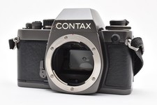 "EXC+5" Contax S2b Titan Black 35mm SLR MF Film Camera C/Y Mount From JAPAN 2531