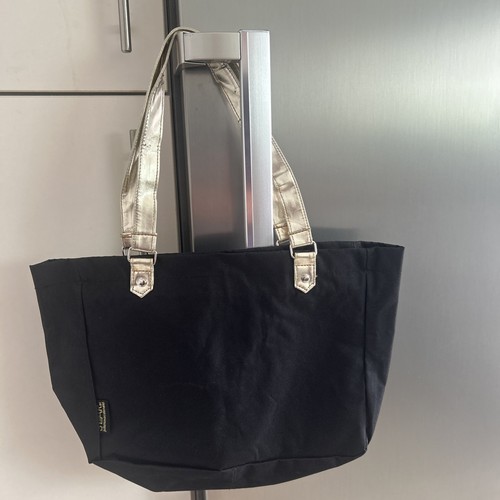 Black handbag star - black,