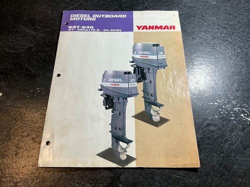 Yanmar model d27 - d36, diesel