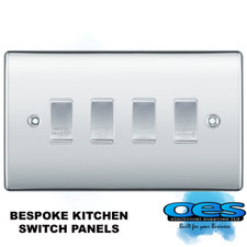 BG BESPOKE 4 GANG GRIDSWITCH