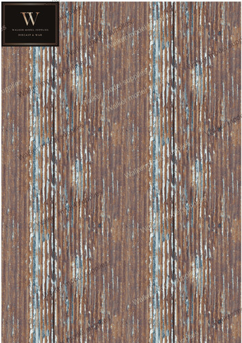 Scale corrugated wall - corrugated,