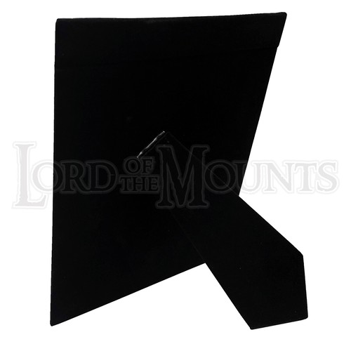 Mdf black velvet strut stand - velvet,