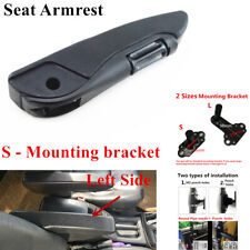 1xPU Seat Armrest (Left) Car Seat Arm Rest Adjustable(Standard mounting bracket)