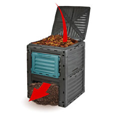 300L Composter Bin - Organic Eco Waste Compost Converter Garden Bin 300 Litre