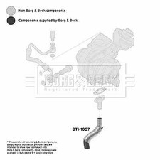 Genuine Borg & Beck Turbo Hose