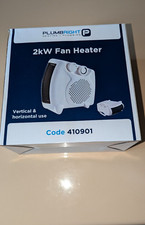 Plumbright 2kw fan heater.  Brand New In Box