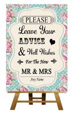 Vintage Shabby Chic Guest Book