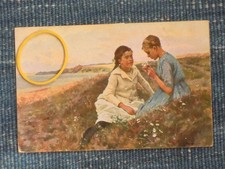 Postcard danish art erik - danish, art: