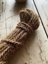 Old vintage string rope - old,