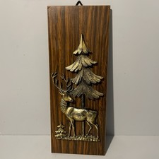 Vintage Canada 3D Metal Deer