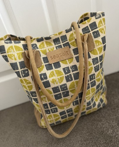 Seasalt cornwall jute tote bag - jute,