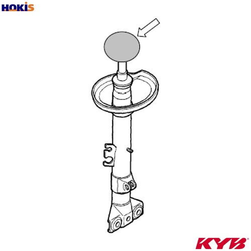 Shock absorber 243037 for - shock,