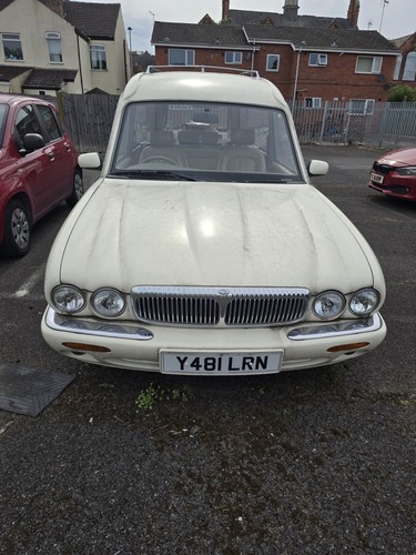 Daimler jaguar hearse - -,