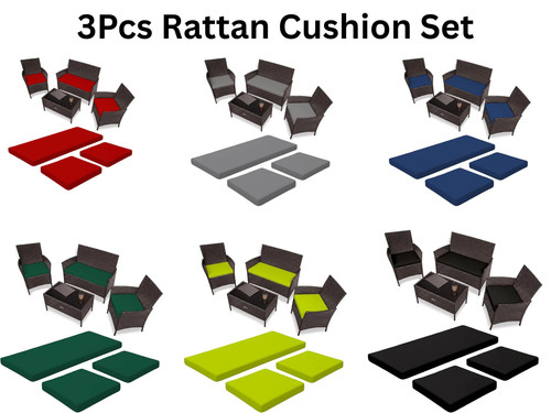 3pc replacement cushions - 3pc,