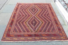 Vintage hand made afghan - hand,