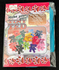 Miniature Teddy Bear Kit Various Colours Make Your Own Tiny Bear Turquoise
