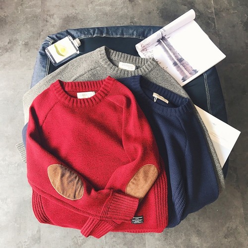 Men pullover sweater - pullover, casual