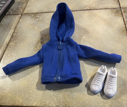 Creatable world blue hooded - blue,