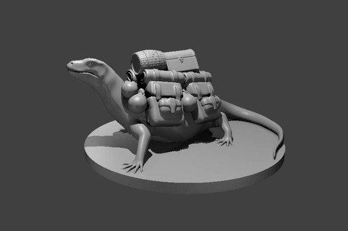 Giant pack lizard for - for, d&d