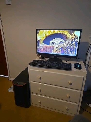 Gaming with keyboard and - pc,