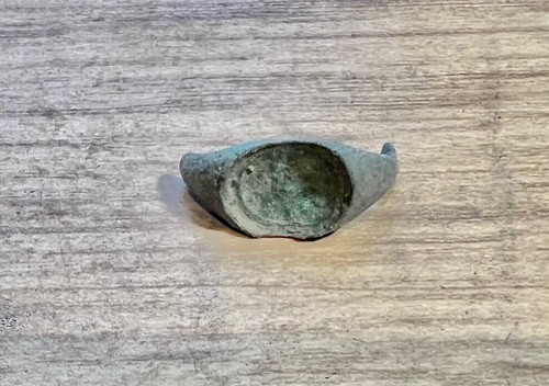 Ancient roman artefact ring - artefact,