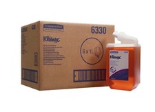 Kleenex® Ultra™ Hand Cleanser KC6330, Luxury Amber Soap -6 x 1 Ltr (6 Ltr total)