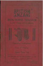 British anzani iron - british,