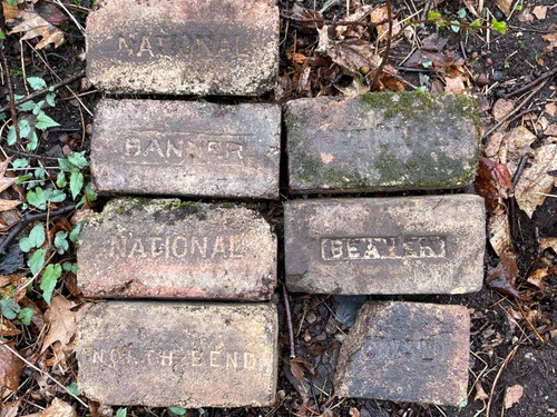 Old bricks 1850 - old, found
