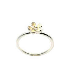 Genuine PANDORA 190879EN40 Cherry Blossom Pink Enamel Ring Size 19 | 9 | R1/2 -