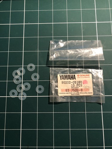 Yamaha washer tzr50 - washer, tzr50/125/250