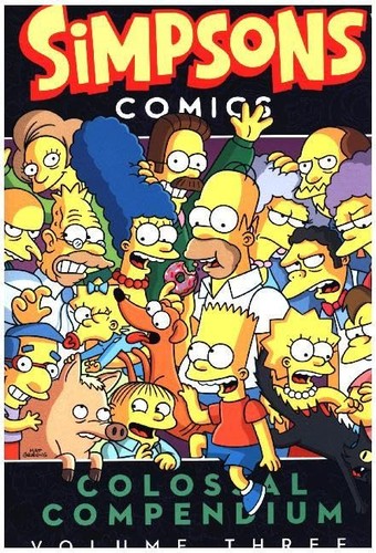 Simpsons comics colossal - simpsons,