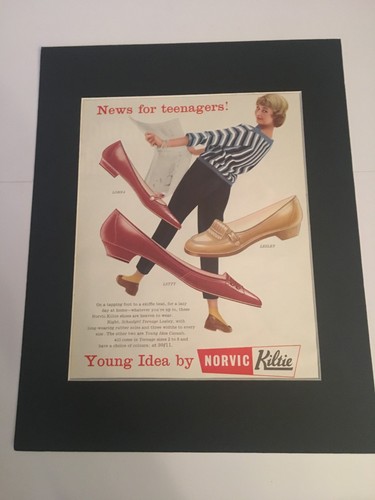 Norvic kiltie shoes 1959 - norvic,