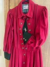 Red wool Austrian FRANCAN with