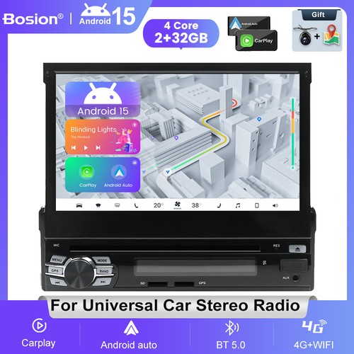 Android din car stereo - 7", 15