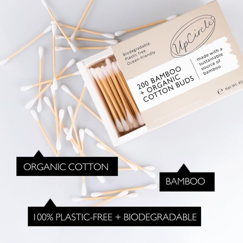 Bamboo cotton buds 200 - buds, pieces